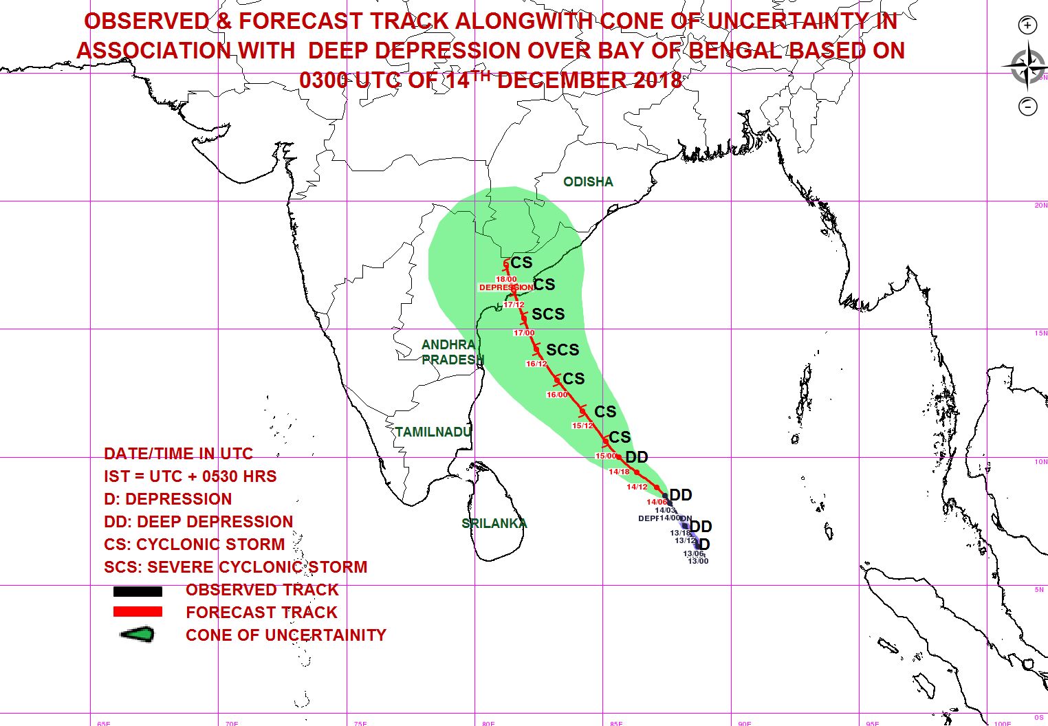 tropical storm phethai track