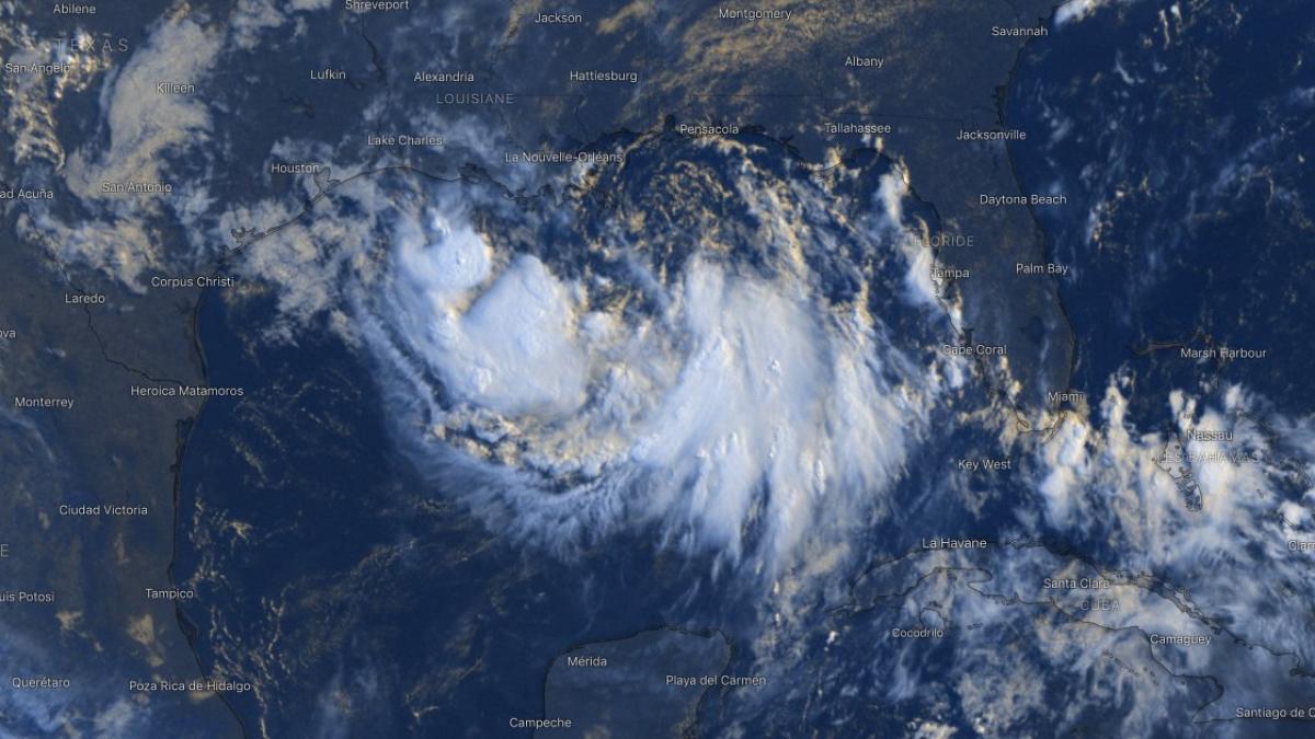 La potentielle future tempête BARRY menace la Louisiane