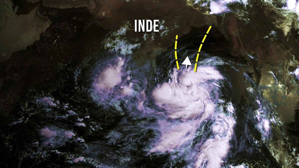 Future tempête Amphan, menace potentielle pour l'Inde et le Bangladesh