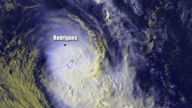 GELENA : Une rafale de 165 km/h enregistrée cette nuit à Rodrigues