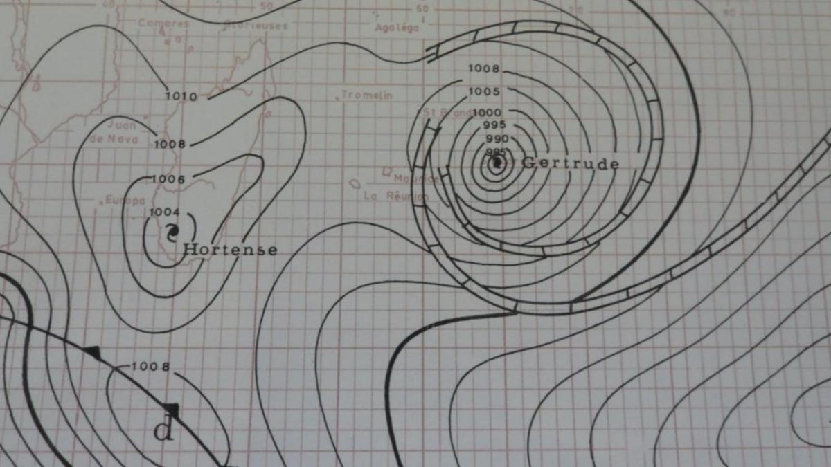 La saison où l'île Rodrigues fut frappée par 4 cyclones!