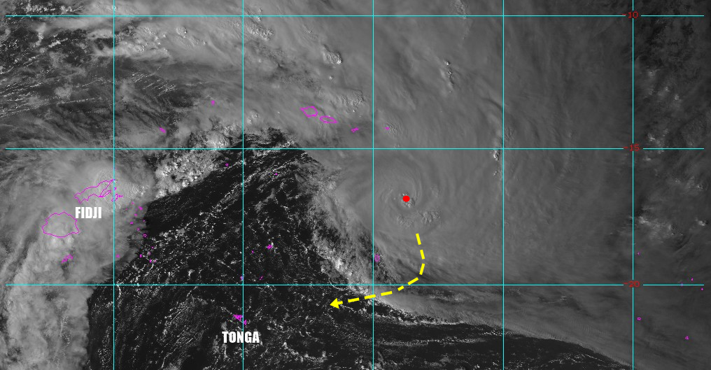 Cyclone Tropical GITA, menace potentielle sérieuse pour les Tonga