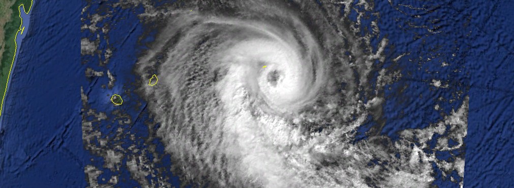 Hansella le 060496 à 6utc (NOAA)