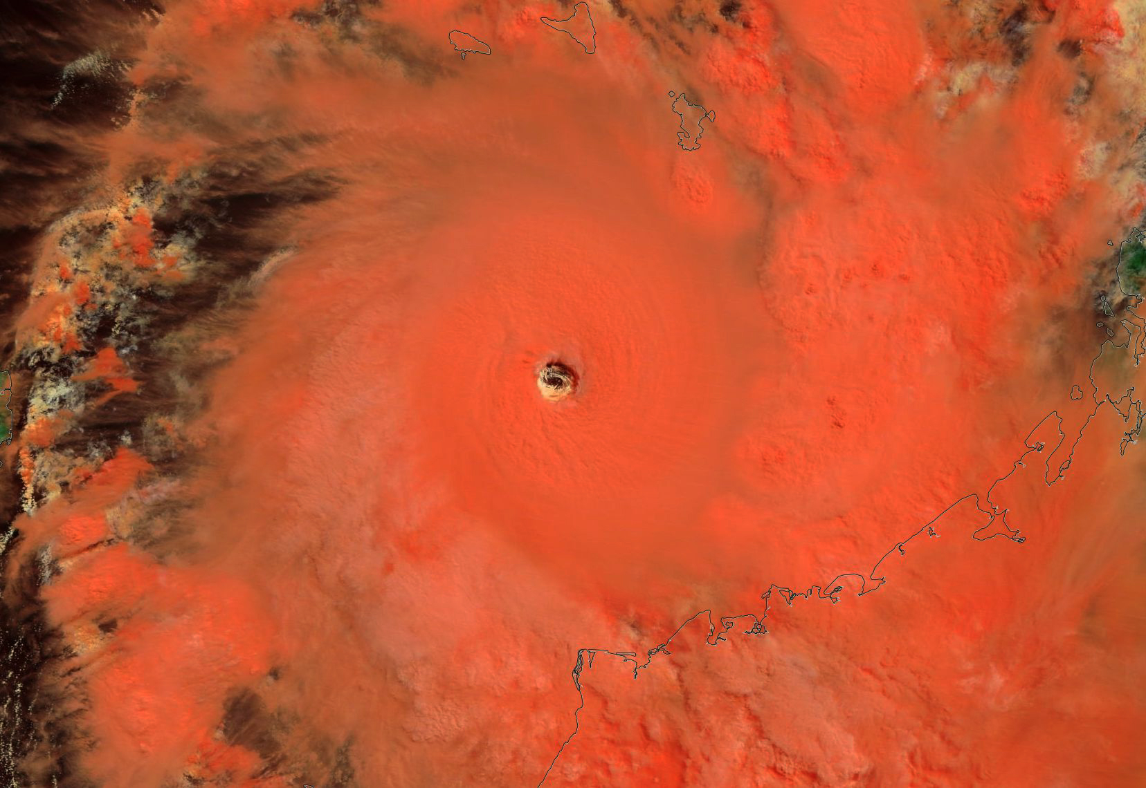 Cyclone Très Intense HELLEN (AVR 2014)