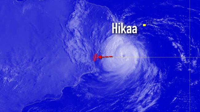Hikaa déjoue les pronostics en devenant un dangereux cyclone tropical