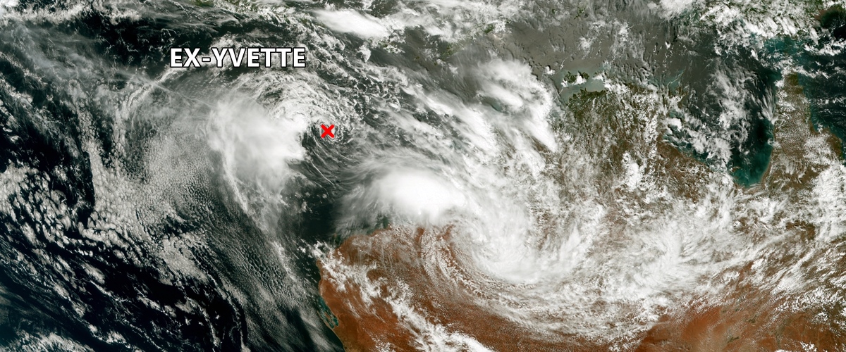 La Tempête Yvette martyrisée