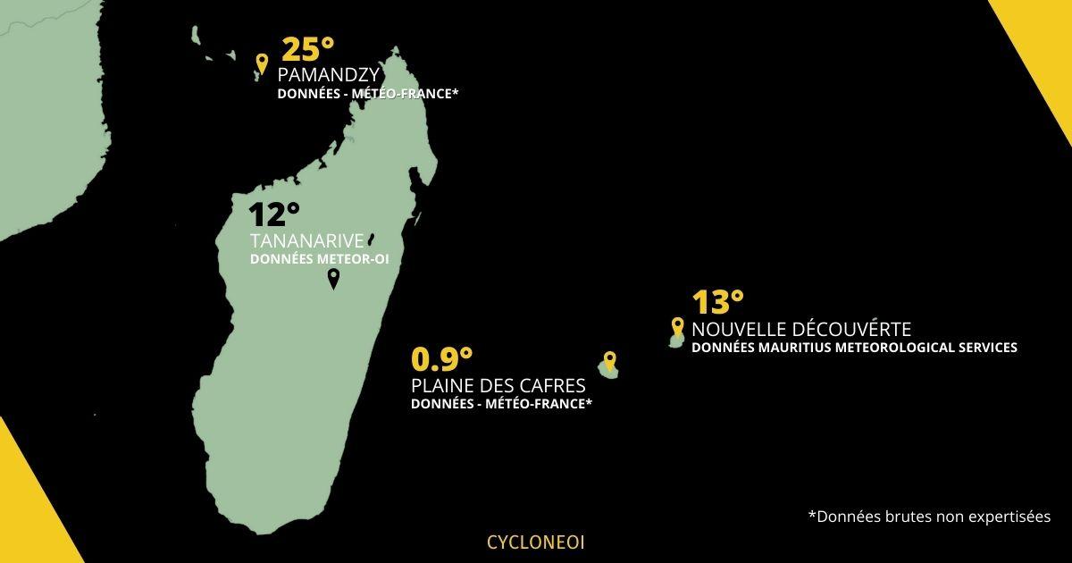 L'hiver austral 2022 est bien installé dans l'océan indien Sud-ouest