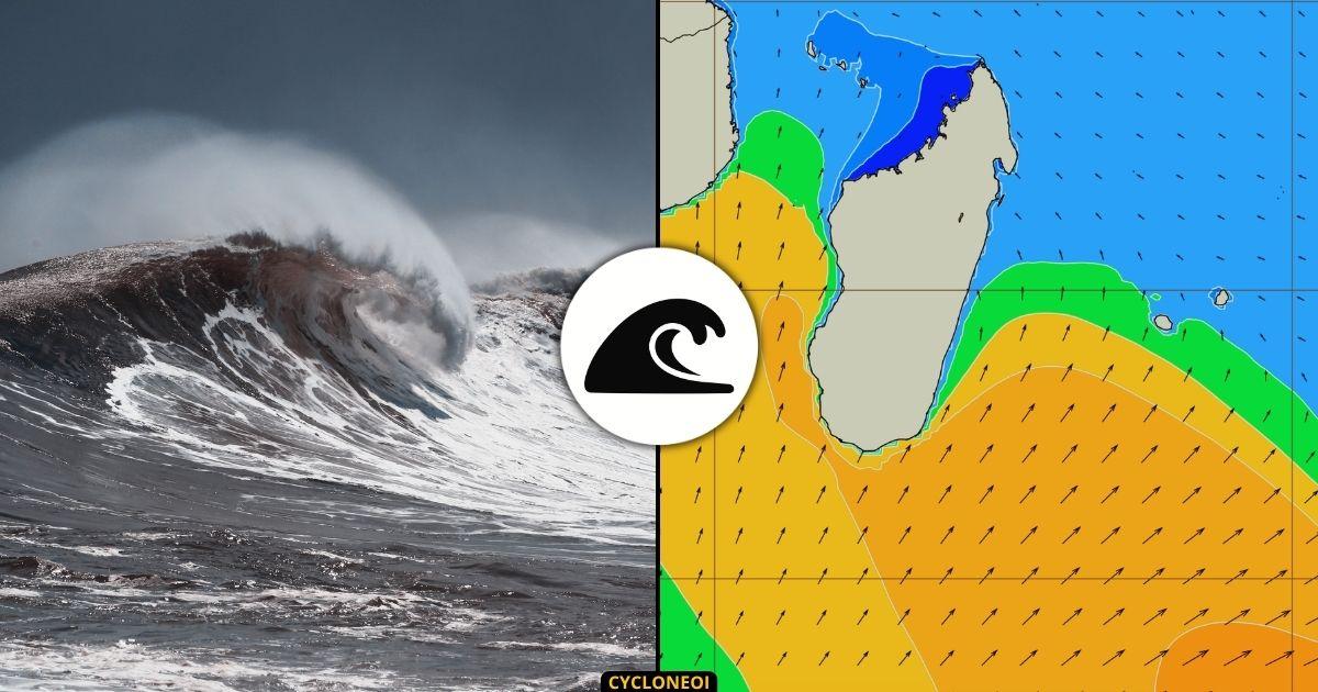 Houle australe 2026 : premier épisode marqué en vue pour Madagascar et les Mascareignes