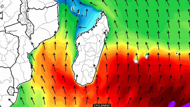 Houle jusqu a 5 m vent et pluie le timing de cette nouvelle poussee de l hiver australe