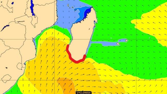 Madagascar : houle dangereuse entre Morombe et Taolagnaro du 11 au 14 juin