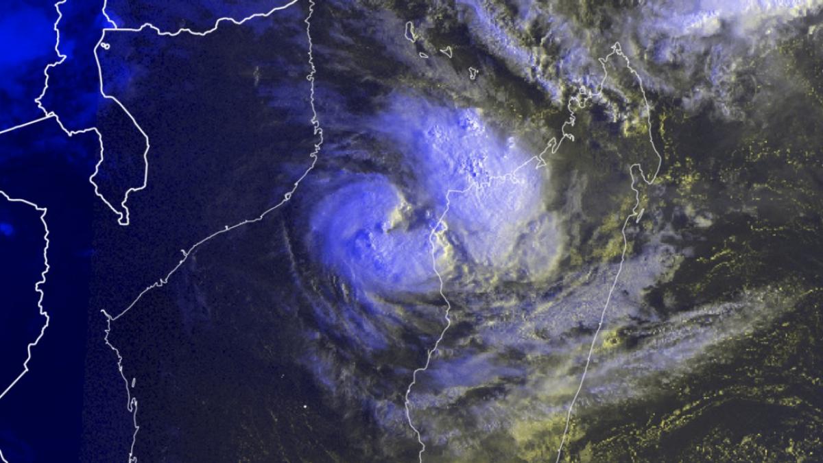 La tempête tropicale IDAI baptisée par Madagascar à 3h ce matin