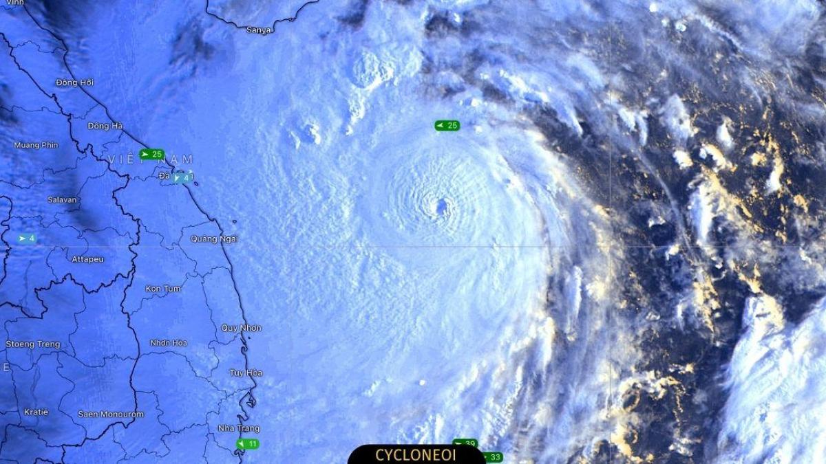 Typhon Noru : Nouvelle intensification rapide avant de frapper le Vietnam