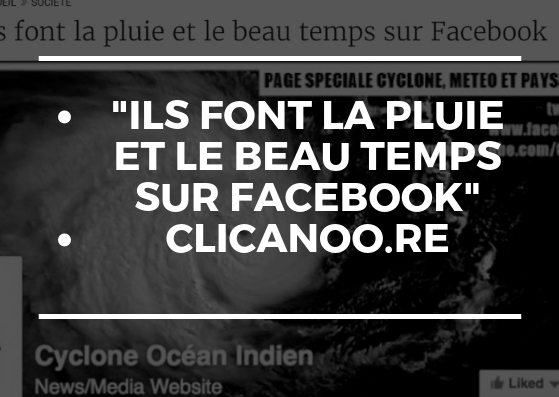 Ils font la pluie et le beau temps sur facebook