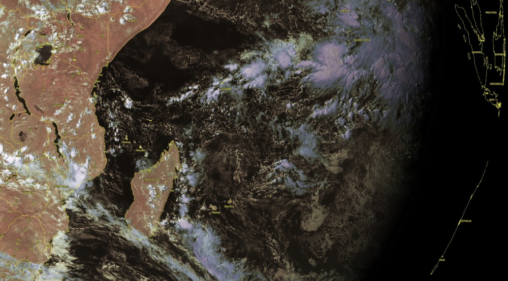 Image sat ocean indien