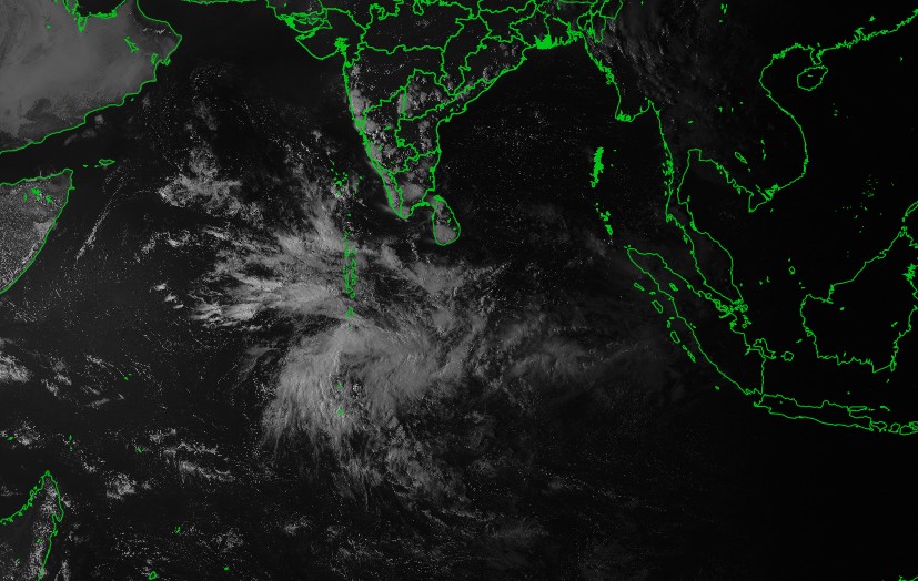 Image satellite ocean indien ©IMD