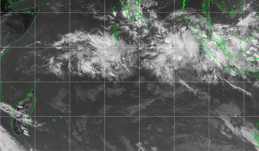 Image satellite ocean indien ©IMD