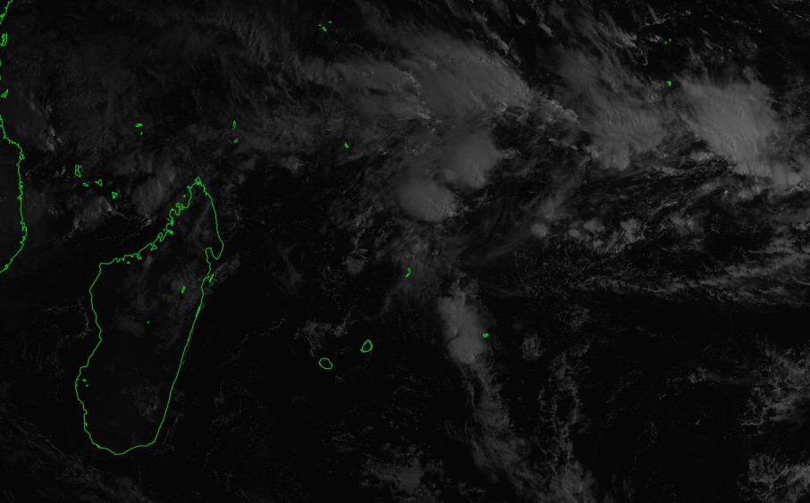 Zone sud-ouest océan indien le 10/03/2018 à 04z ©IMD