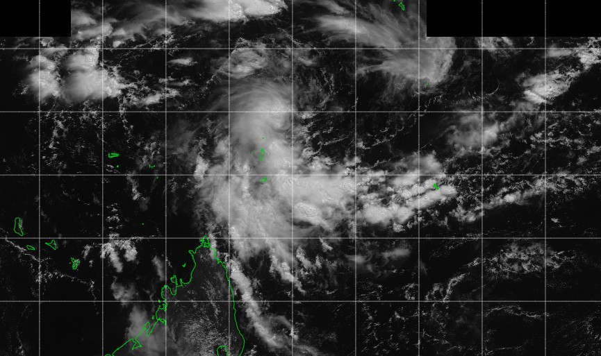 Minimum 93S au nord-est de Madagascar ©IMD