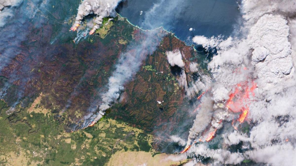 Le dipôle océan indien une des causes des incendies qui ravagent l'Australie