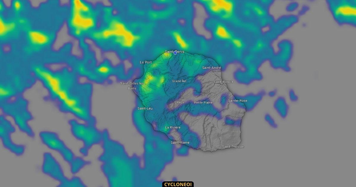 Info meteo a la reunion en continue 3 