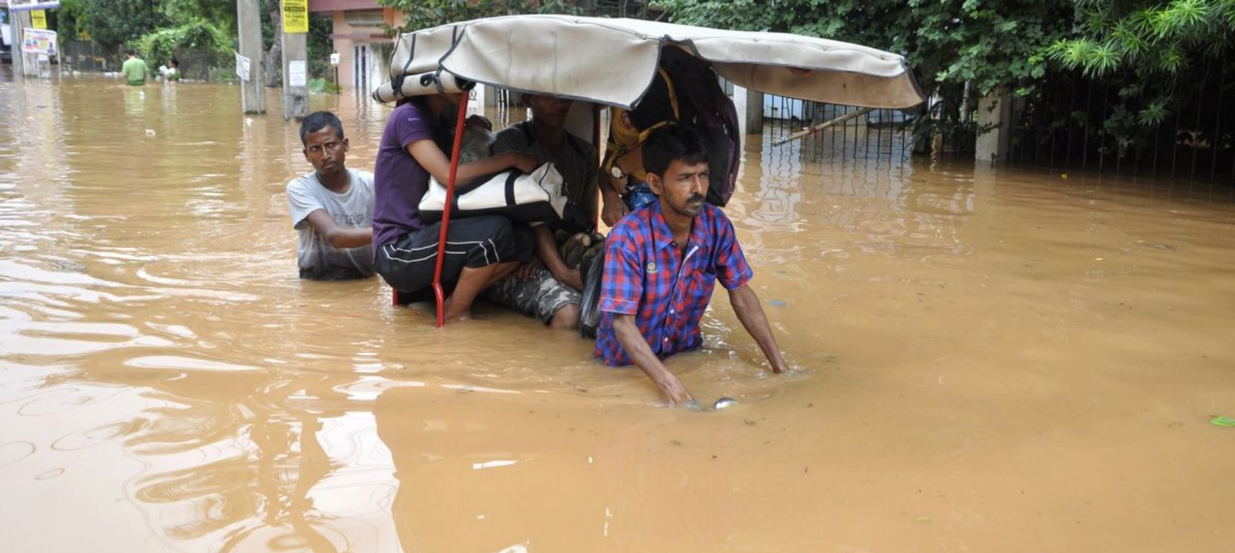 Inondation assam inde