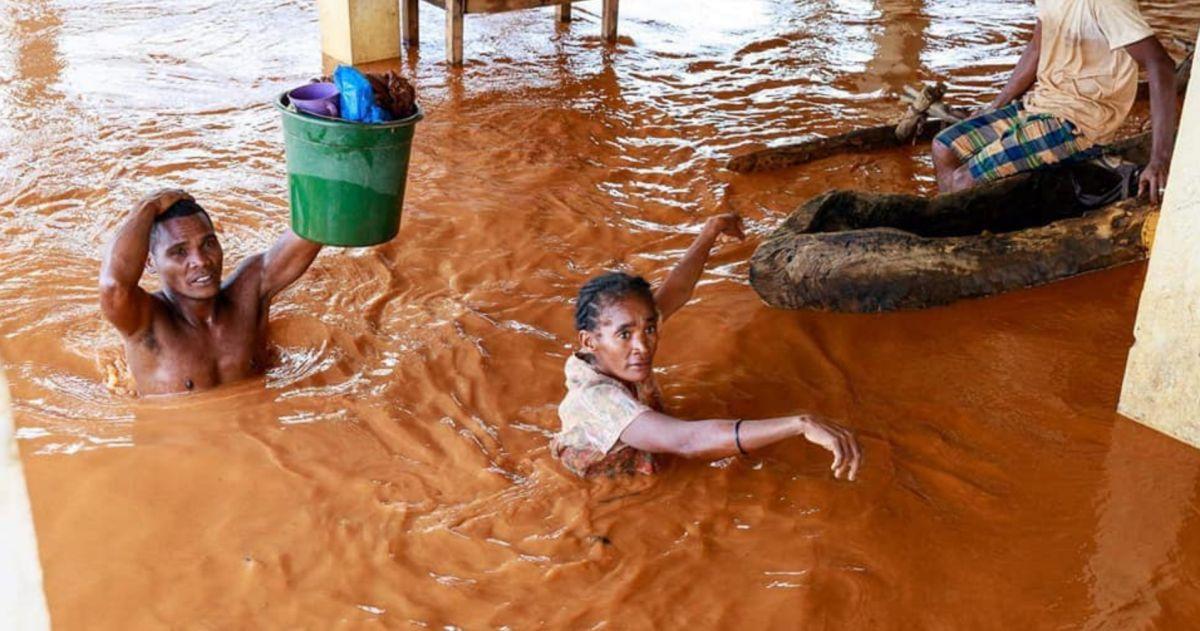 Inondation a madagascar janvier 2020