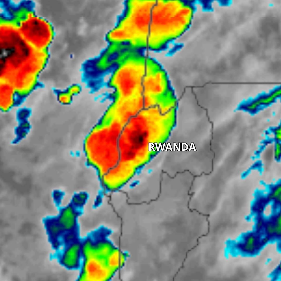 Activité orageuse responsable des inondations meurtrières au Rwanda