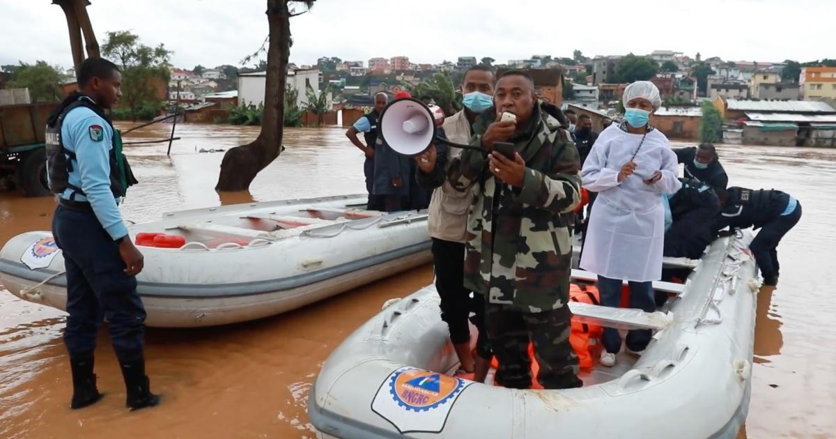 Inondation tana evacuation