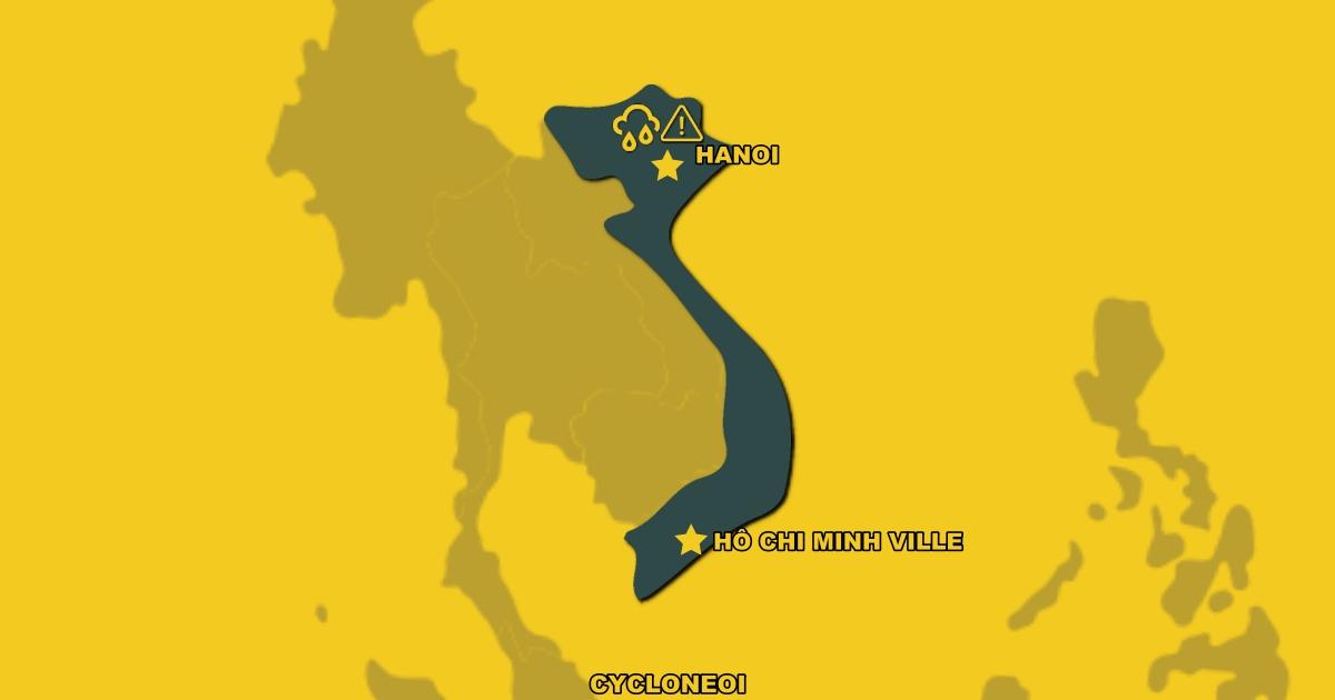 Des conditions météorologiques sévères font 9 morts au Vietnam