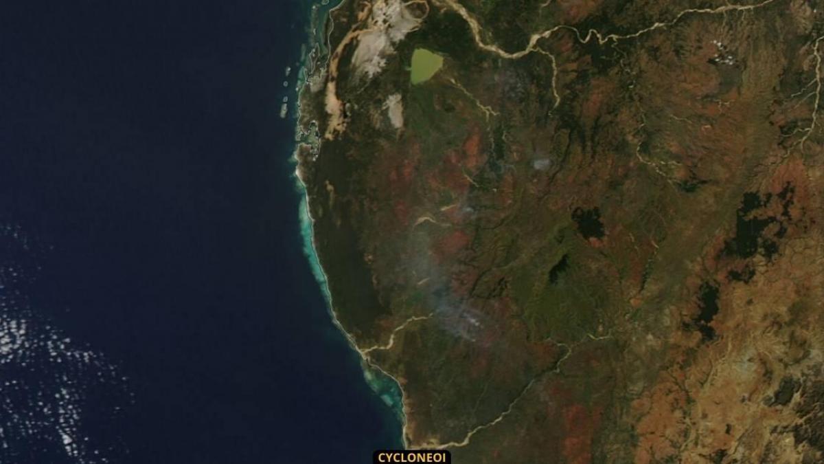 Une suffocante photo du Sud-Ouest de Madagascar prise de l’ISS