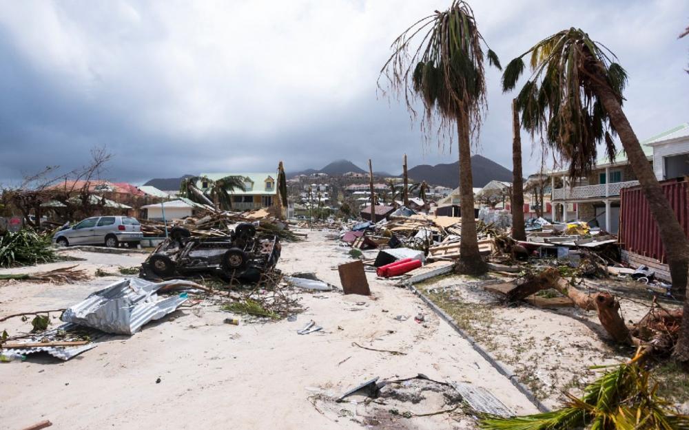 Une station météo tenue par un passionné relève 320km/h pendant l'ouragan IRMA
