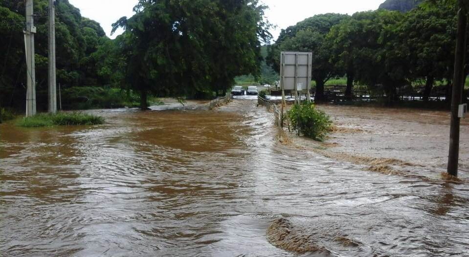 Images des inondations qui ont affecté Maurice vendredi