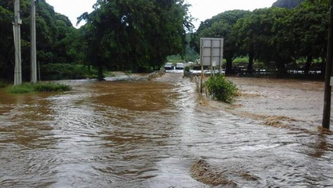 Images des inondations qui ont affecté Maurice vendredi