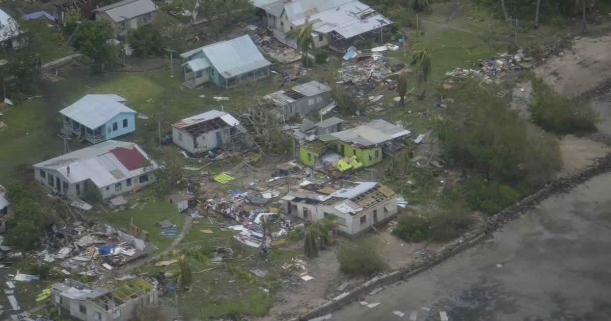 Kadavu island cyclone harold 2