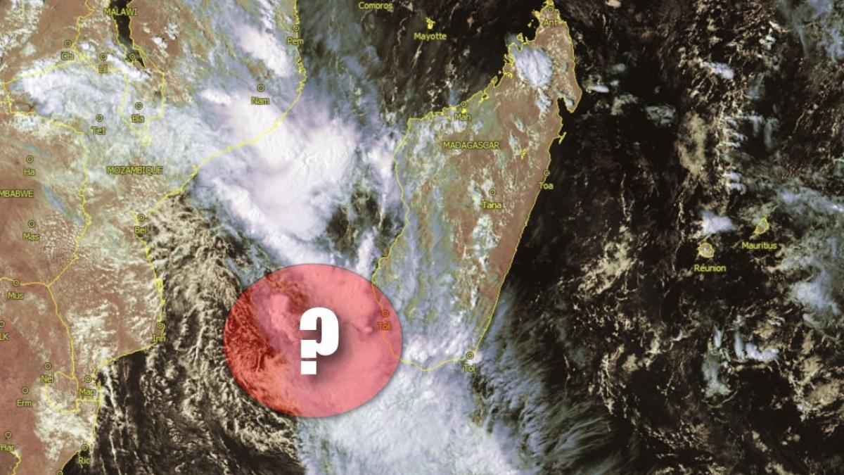 Zone suspecte 94S : Avis d'alerte cyclonique verte en cours à Madagascar