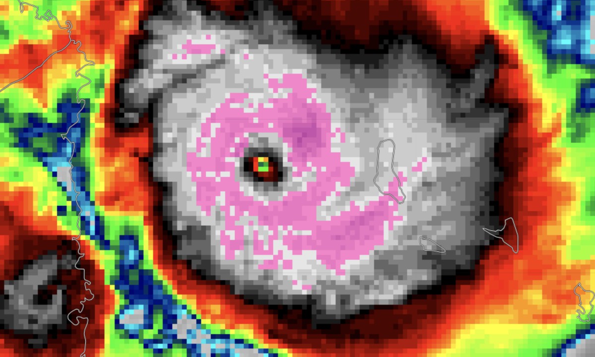 cyclone intense kenneth vers le mozambique