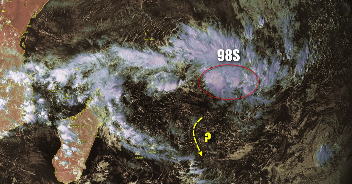 Une future cyclogenèse qui pourrait aboutir sur la tempête FUNANI