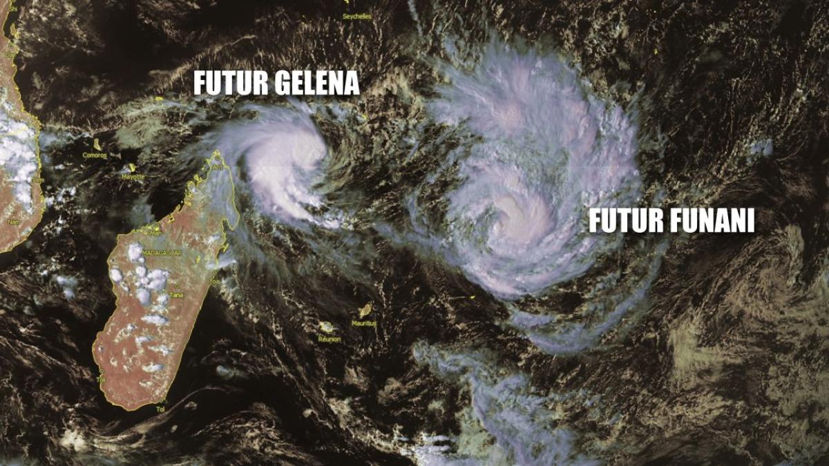 Futur FUNANI baptême imminent et Perturbation Tropicale N°9