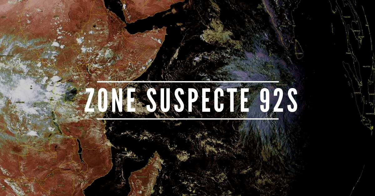 Des nouvelles de la zone suspecte au centre de l'océan indien sud