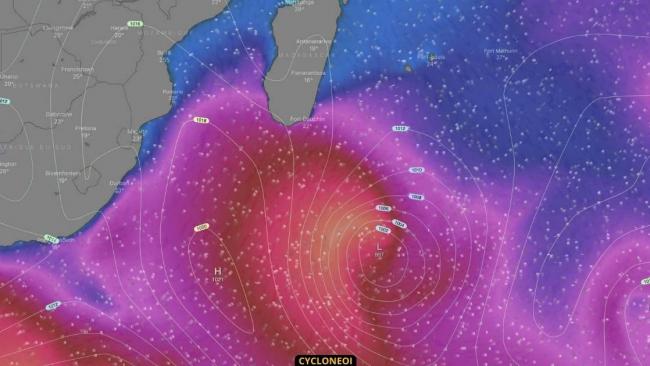 La mer se dégrade sur le Sud de Madagascar avec l'arrivée d'une houle australe