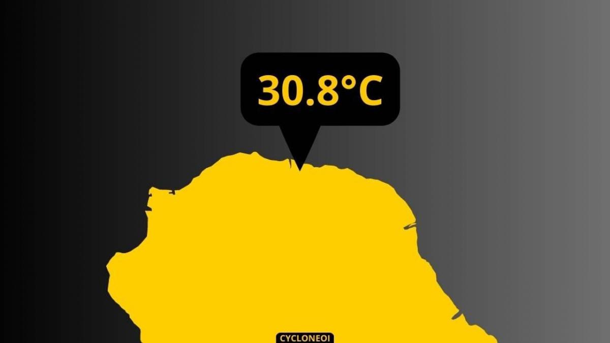 Météo Réunion : record de température pour un mois de mai battu à Gillot