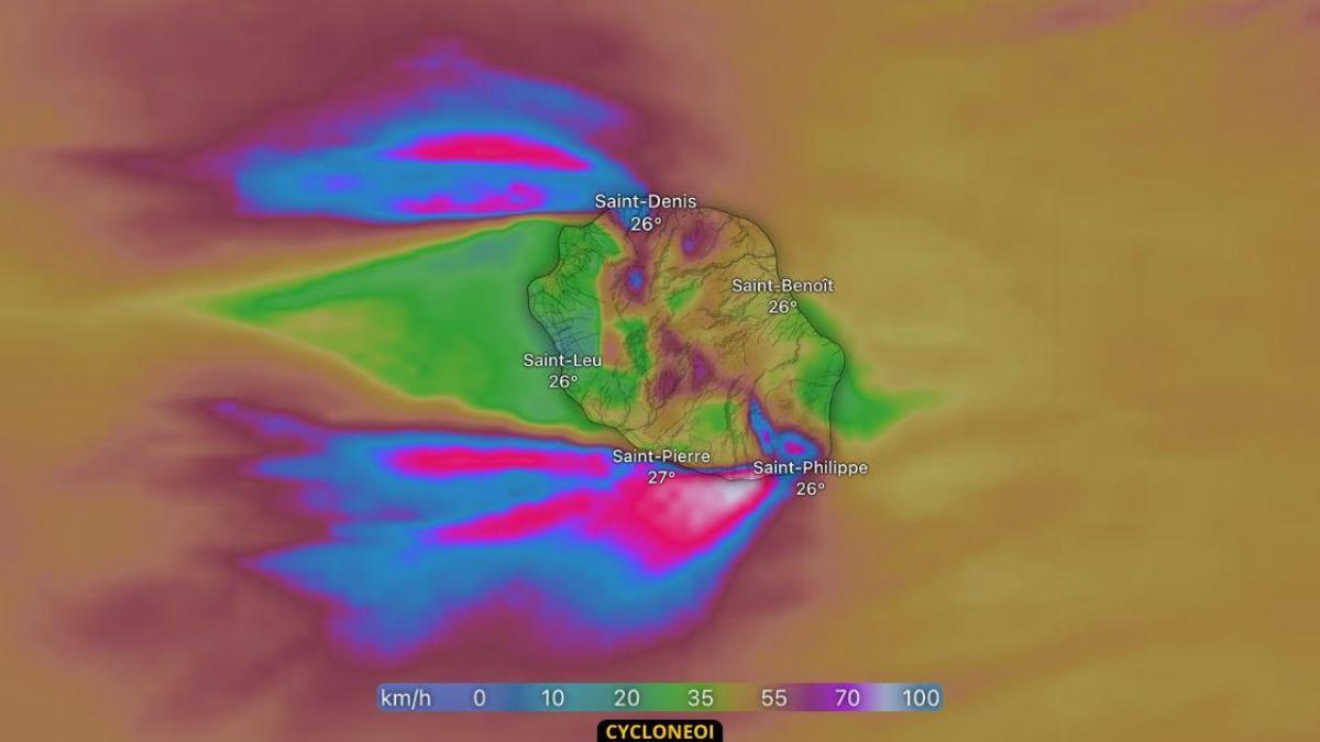 La Réunion : Alizé vigoureux et des conditions devenant plus humides