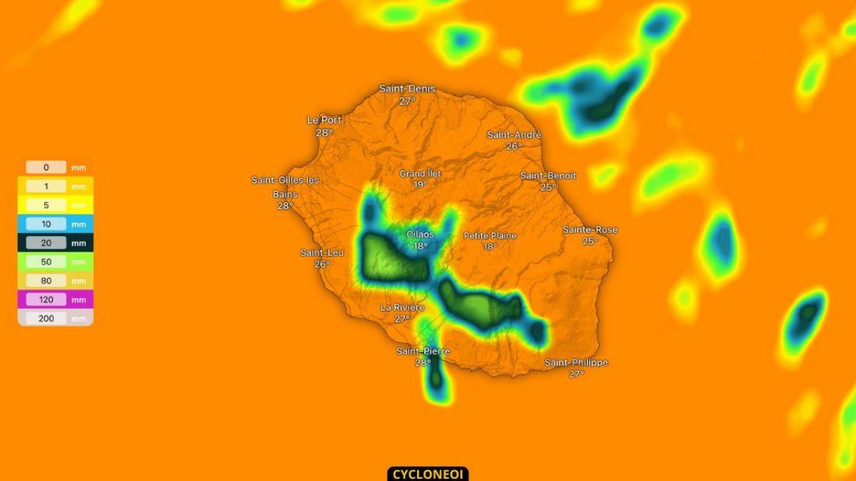 La Réunion : Un mardi entre chaleur et averses localisées