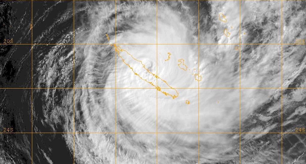 Le cyclone COOK traverse la Nouvelle Calédonie