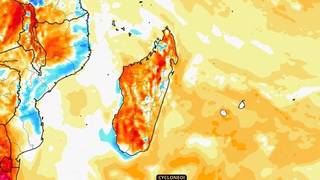 Les temperatures remontent apres un bref coup de fraicheur dans le sud ouest de l ocean indien