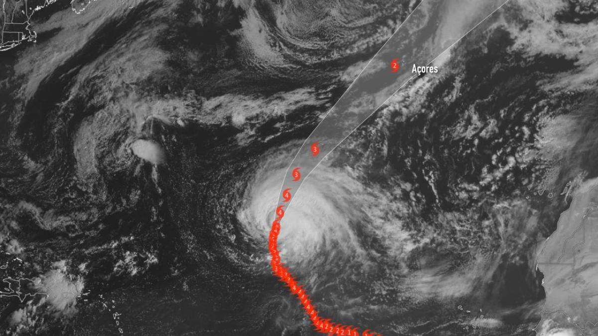 Lorenzo, 2e cyclone le plus puissant de la saison des ouragans 2019