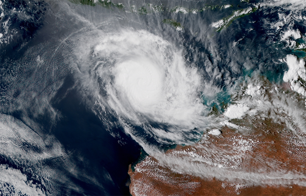 Image satellite Cyclone Tropical MARCUS (cat.4 Aus.) ©RAMMB