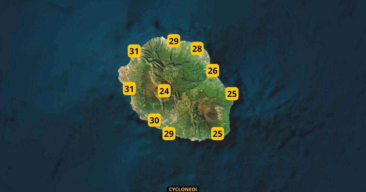 Météo à La Réunion : Ce 1er mai, l’été et le vent n’ont pas lâché prise