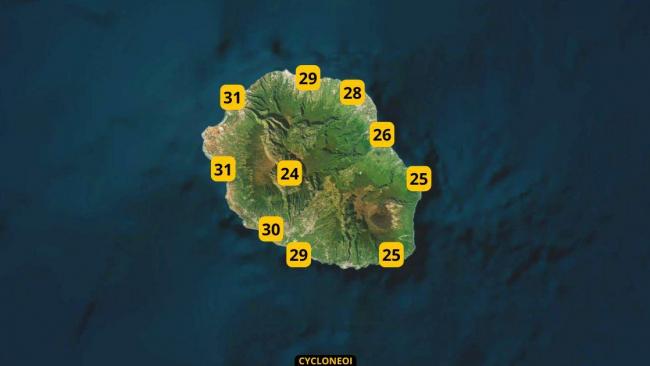 Météo à La Réunion : Ce 1er mai, l’été et le vent n’ont pas lâché prise