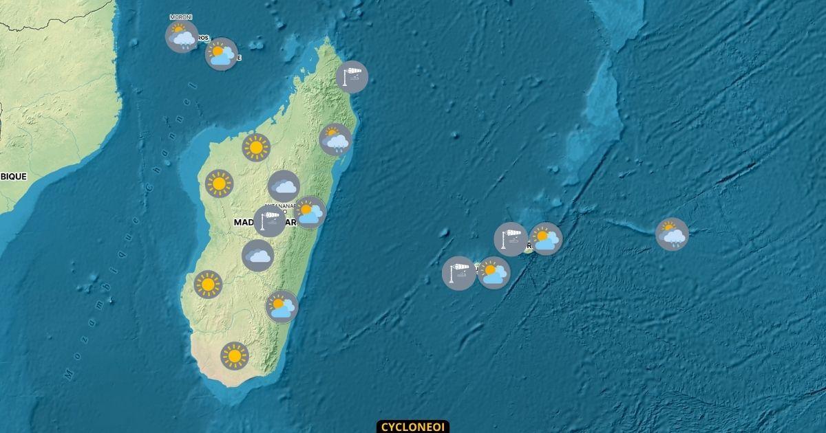 Météo fête des pères pour le Sud-Ouest océan indien